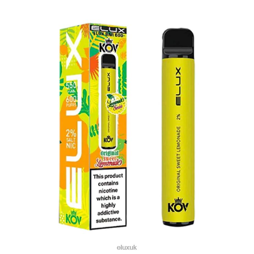 Elux Bar Lemonade Series Original Disposable Vape | Elux UK Vape 88J6B8 Sweet Lemonade