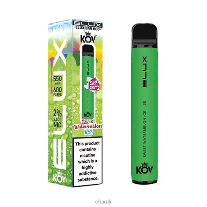 Elux Bar Sweet Series Disposable Vape | Elux Flavours UK 88J6B111 Sweet Watermelon Ice