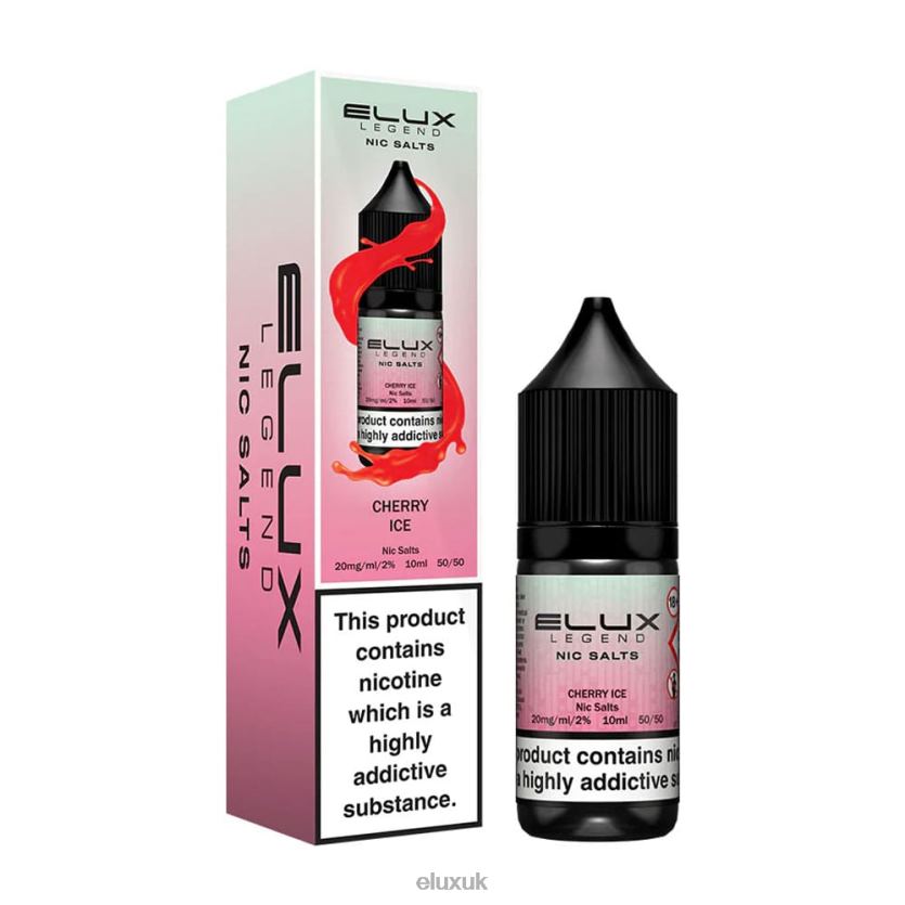 Elux Legend Nic Salt 10ml | Elux UK 88J6B5 Cherry Ice