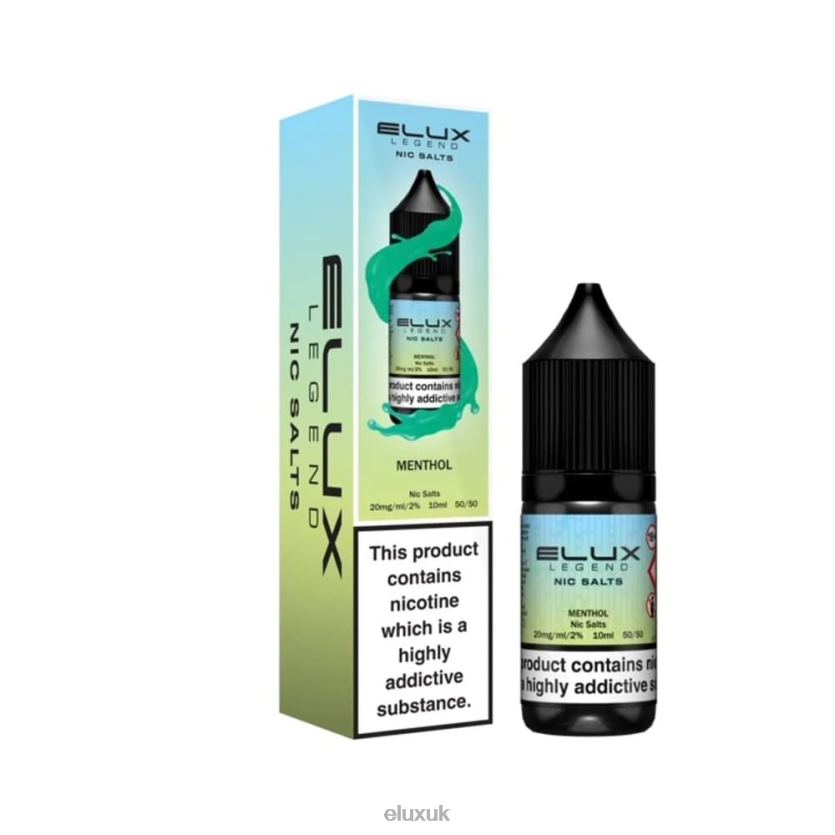 Elux Legend Nic Salt 10ml | Elux UK 88J6B65 Menthol