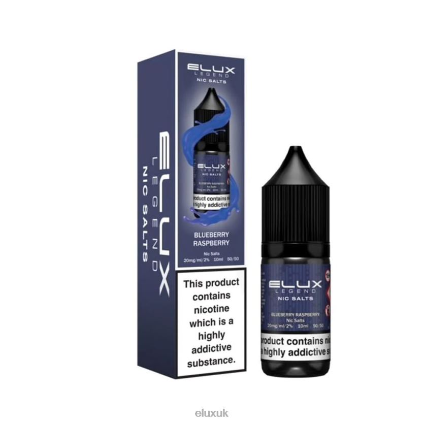Elux Legend Nic Salt 10ml | Elux UK Vape 88J6B98 Blueberry Raspberry