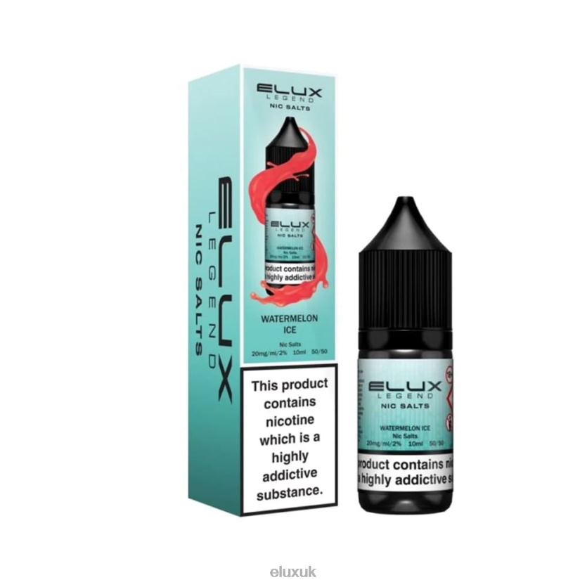 Elux Legend Nic Salt 10ml | Elux UK Website 88J6B6 Watermelon Ice